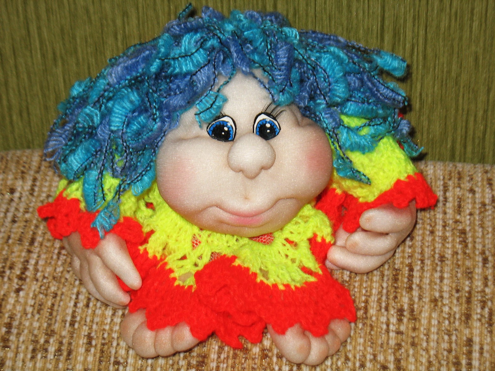 Обереги попики из капроновых колготок